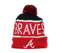 47 Brand - Calgary Cuff Knit Pom Pom Hat - Homme - Accessoires - Multicolore - Taille: ONE Size