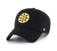 47 Brand Cap NHL CLEAN UP Boston Bruins Noir Basecap Patch Logo Strapback