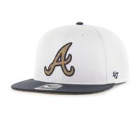 47 Brand Captain Snapback Cap - CORKSCREW Atlanta Braves