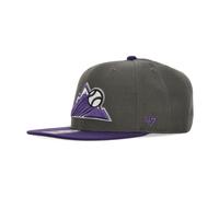 47 Brand - Casquette à Visière Plate Captain Sure Shot - Homme - Accessoires - Gris - Taille: ONE Size
