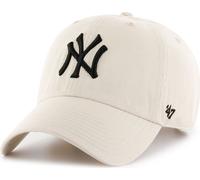 47 Brand Casquette ajustable CLEAN UP New York Yankees natural