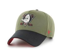 47 Brand Casquette Baseball Anaheim Ducks Sure Shot TT Coton 100% Vert