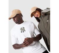 47 Brand Casquette de baseball MLB New York Yankees Clean Up sans étiquette Beige Taille unique