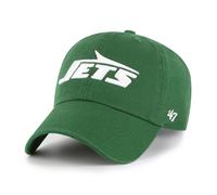 47 Brand Casquette NFL CLEAN UP New York Jets Eden Logo Broderie Strapback