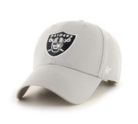 47 Brand Casquette NFL Las Vegas Raiders LEGEND MVP Basecap Logo Patch Gris