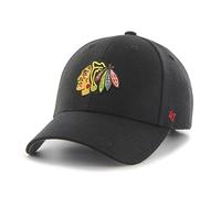 '47 Brand Chicago Blackhawks Adjustable Cap MVP NHL Black - One-Size