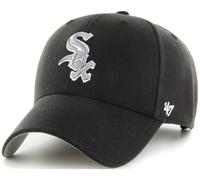 47 Brand Chicago White Sox Sidepatch Sure Shot MVP Blk Curved Visor Cap Snapback