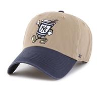 47 Brand Clean Up Cap - CARTOON New York Yankees khaki