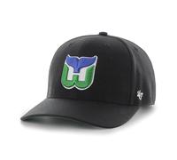 47 Brand Cold Zone Hartford Whalers Black Cap Édition Limitée NHL Snapback
