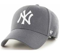 47 Brand Forty Seven MVP New York Yankees Curved Visor Snapback Cap Charcoal MLB