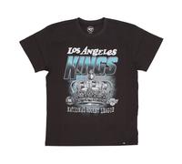 47 Brand, Homme, Tops, Noir, Taille: L NHL Imprint Drop Shoulder Tee