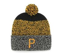 '47 Brand Knit Beanie - Static Cuff Pittsburgh Pirates Noir
