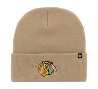 47 Brand Knit Bonnet - HAYMAKER Chicago Blackhawks khaki