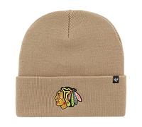 '47 Brand Knit Bonnet - Haymaker Chicago Blackhawks Khaki