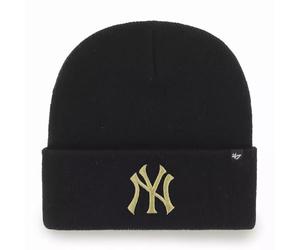 '47 Brand Knit Bonnet - Haymaker Metallic NY Yankees Noir