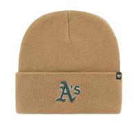 '47 Brand Knit Bonnet - Haymaker Oakland Athletics Camel