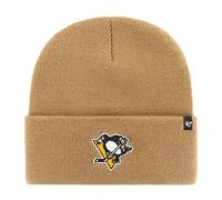'47 Brand Knit Bonnet - Haymaker Pittsburgh Penguins Camel