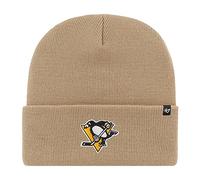 '47 Brand Knit Bonnet - Haymaker Pittsburgh Penguins Khaki