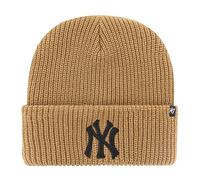 '47 Brand Knit Bonnet - Upper New York Yankees Camel Beige
