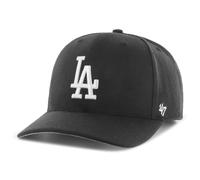 47 Los Angeles Dodgers MLB MVP DP Casquette de Baseball Mixte Réglable Blanc Logo Noir, Noir , Taille unique