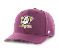 47 Brand Casquette Zone Anaheim Ducks Snapback Profil bas Violet