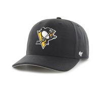 47 Brand Casquette de baseball Pittsburgh Penguins NHL Cold Zone MVP Noir TU