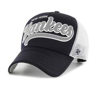 47 Brand Mesh Trucker Cap - FOAM SCRIPT New York Yankees