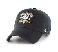 47 Brand Mixte NHL Anaheim Ducks Clean Up Casquette de Baseball, Black, Taille Unique