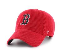 47 Brand MLB Boston Red Sox Casquette Épaisse Cord Cap 47 CLEAN UP