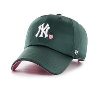 47 Brand MLB Casquette New York Yankees Black Green Avec Love Broderie
