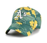 47 Brand MLB Casquette Oakland Athletics BEACH SIDE, Trapback Verte