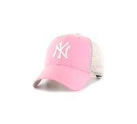 47 Brand Casquette Snapback Branson New York Yankees Rose Coton/Polyester Ajustable
