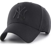 47 Brand MVP New York Yankees Curved Visière Cap Snapback Noir Sur Noir