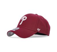 47 Brand - MVP Phiphi Curved Visor Cap - Homme - Accessoires - Rouge - Taille: ONE Size