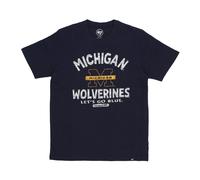 47 Brand - Ncaa Imprint Echo Tee Micwol T-shirt - Homme - Tops - Bleu - Taille: L