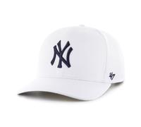 47 Brand New York Yankees Cold Zone White MVP DP Curved Visor Cap Snapback