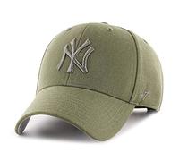 47 Brand New York Yankees MVP Cap B-MVPSP17WBP-SWA, Mens Cap with a Visor, Green, One Size EU