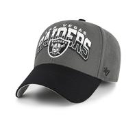 '47 Brand NFL Casquette Split Block MVP Las Vegas Raiders Anthracite Logo Stick