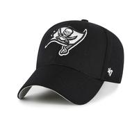 '47 NFL Tampa Bay Buccaneers MVP Casquette de Baseball Unisexe Fermeture Velcro Réglable Taille Unique Logo Team Couleur Noir, Noir , taille unique