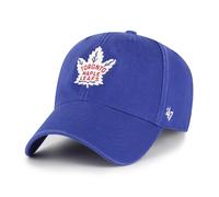 47 Brand NHL Casquette Baseball Strapback Toronto Maple Leafs Logo Patch, Bleu