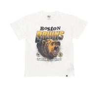 47 Brand - NHL Imprint Drop Shoulder Tee - Homme - Tops - Beige - Taille: L