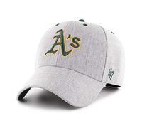 47 Brand Oakland Athletics Adjustable Cap MVP MLB Storm Cloud Charcoal - One-Size
