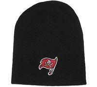 47 Brand Pas de Serrage au Bonnet - NFL Knit Tête de Mort Toque Casquette, Mixte Femme Homme Enfant, Tampa Bay Buccaneers - Black