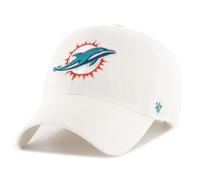 47 Brand Relaxed Cap CLEAN UP Miami Dolphins blanc