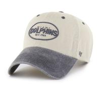 47 Brand Relaxed Clean Up Cap - TRAIL Miami Dolphins beige