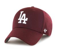 Casquette de baseball - 47 BRAND - MVP Cap - LA Dodgers - Bordeaux foncé - Brodée - Réglable