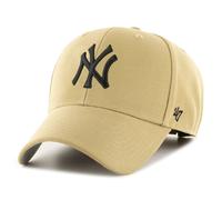 Casquette de baseball unisexe 47 MLB New York Yankees MVP : sangle Velcro réglable :, Or vieilli., Taille unique