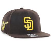 47 Brand San Diego Padres Sure Shot Sidepatch 2 Tons Cap Snapback MLB