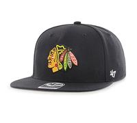 47 Nhl Chicago Blackhawks No Shot Captain Cap Noir