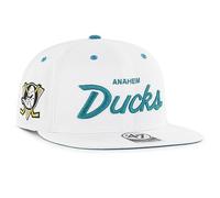 '47 Brand Snapback Cap - Crosstown Anaheim Ducks Blanc